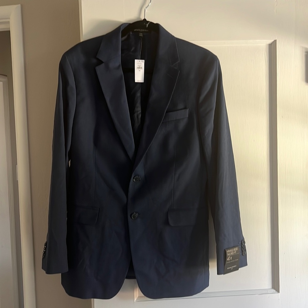Banana Republic navy blazer